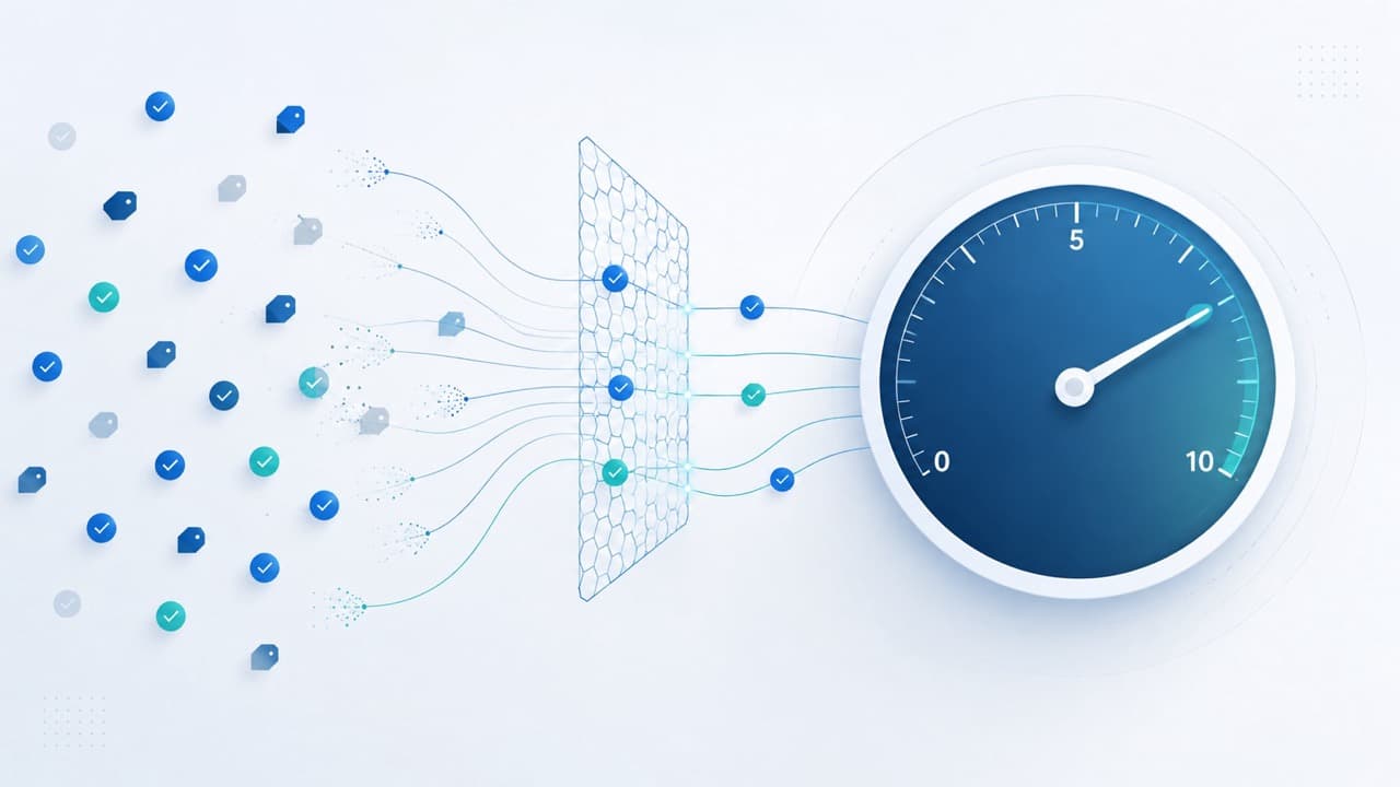Verifiche aggregate nel Reality Match su una scala da 0 a 10
